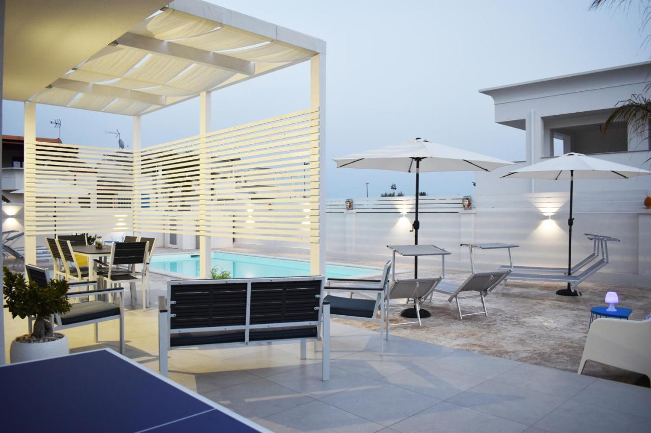 White Wall Luxury Rooms Scala Dei Turchi Realmonte Exterior photo